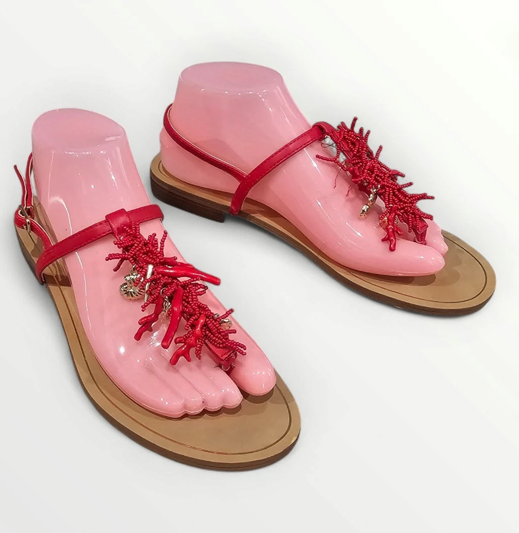 Sandales Chico's Fuchsia Hot Pink - Taille US 10 (femme), Style Slides, Neuf Avec étiquettes (sans Boîte)
