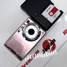 Sony Cyber-shot DSC-W80 Pink 7.2MP Digital Camera KAWAII Japan Tested Working