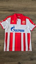 Nair Tiknizyan 23 Red Star Belgrade Match Worn / Issued Shirt Signed - Europa Le