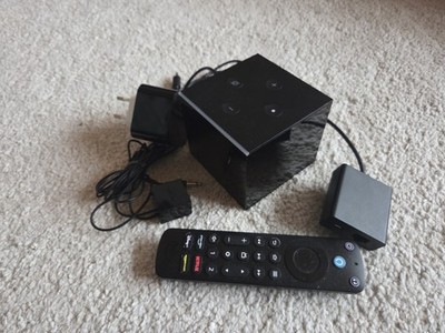  Amazon Fire TV Cube (2. Gen) + Alexa Voice Remote Pro | Top Zustand! 4K,HDR