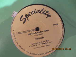 Owen Gray - Swing High With Owen (12'', Single)