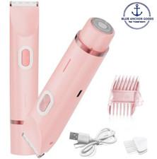 Bikini Trimmer for Women, Dermave Bikini Shaver, Dual Head Shaver P... Fast Ship
