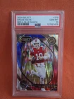 2024 Panini Select Red & Blue Shock Rookie Prizm Drake Maye #218 PSA 10 Patriots