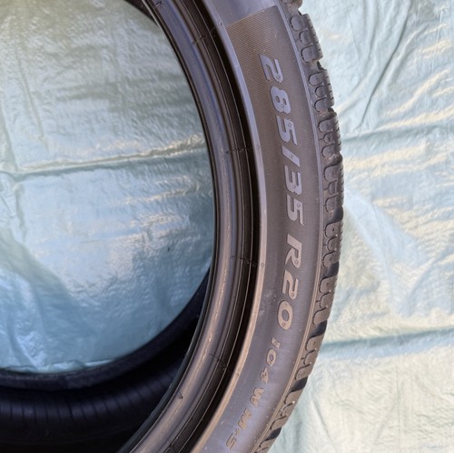2x Pirelli P Zero Winter 285 35 R20 104W M+S XL Winterreifen DOT4719 5mm - Bild 3 von 10