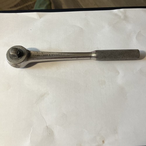 J.H.WILLIAMS USA B-52 SUPER RATCHET 3/8 NEW NO BOX KNURLED HANDLE