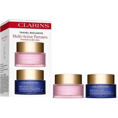 Clarins Multi-Active Day & Night Cream Set 2 Pc New Authentic