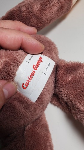 Kohl's Cates 16 " Applause Curious George Monkey 16” Plush Stuffed Animal Brown. - Picture 9 of 12