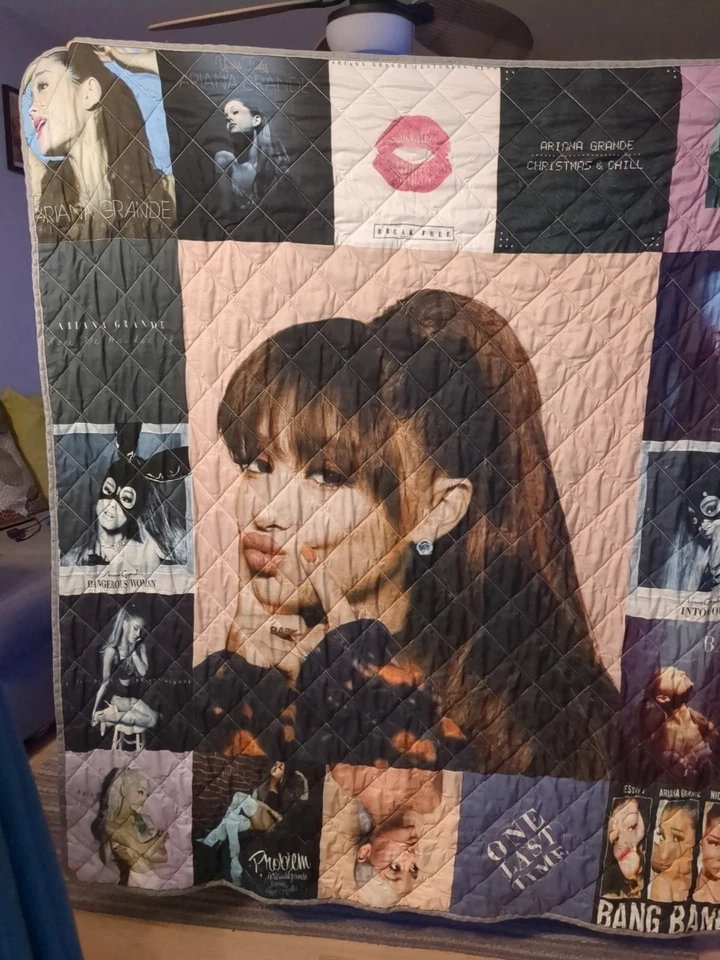 Ariana Grande Famous Hits专辑扔毯58x50 — 第 2/4 张图片