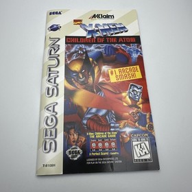 X-Men Children of the Atom Sega Saturn 1996 TESTED CIB w/ Manual And Reg READ