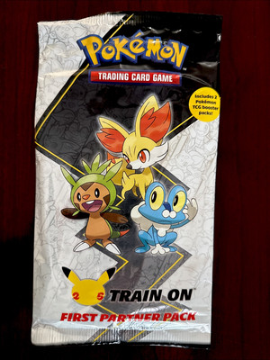 Pokemon TCG First Partner Pack - Kalos 3 Jumbo Cards + 2 Booster Packs