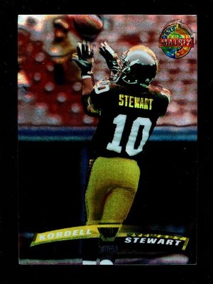 1996 TOPPS STADIUM CLUB MATRIX #223 KORDELL STEWART STEELERS