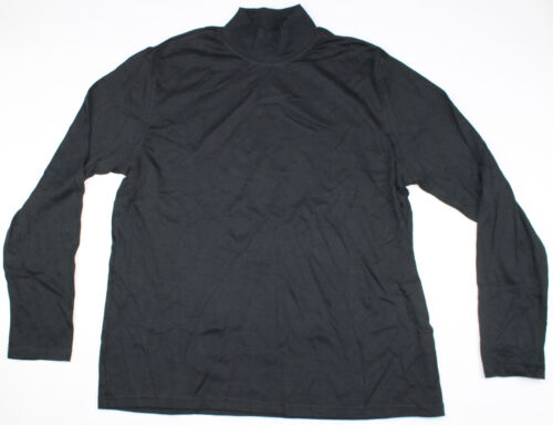 Ladies Mock Neck Long Sleeve Top Size 14 16 18 20 22 24 Plain & Stripe Skivvy - Picture 5 of 32