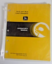 John Deere 32LS 38LS lawn sweepers operator manual