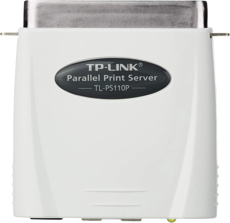 TP-Link TL-PS110P Printserver Parallel zu LAN Netzwerkadapter Ethernet Druck - Bild 2 von 4