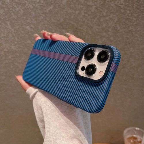 For iPhone 15 Pro Max 14 13 12 Shockproof Carbon Fiber Texture Slim Phone Case - Photo 10 sur 15