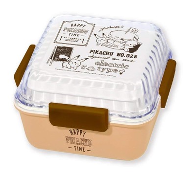 Lock Lunch Box Bento With You Pikachu Number025 Pokemon Center Japan Original