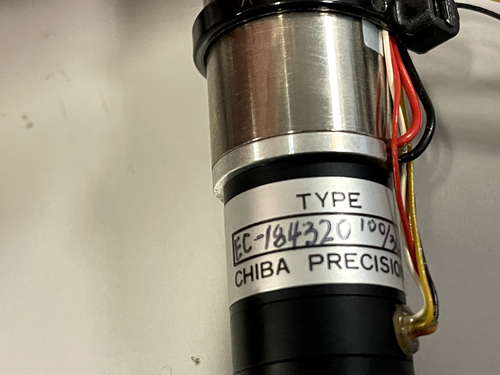 Chiba Precision Co. Ltd EC-184320 1003CH Spindle Motor - Used - Picture 2 of 4
