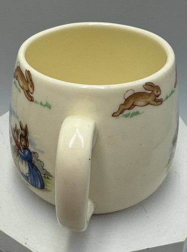 Bunnykins Ice Cream Mug Royal Doulton One Handle England - Picture 2 of 7