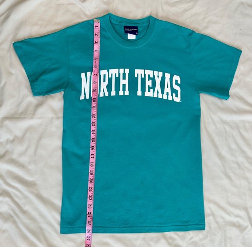 MV Sport UNT University of North Texas T-Shirt Teal Color, Size S - Picture 6 of 11