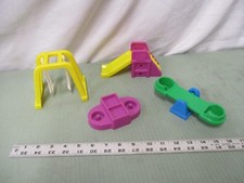 Vintage Lyons Group BARNEY Barney's School House Parts only Slide Teeter Totter