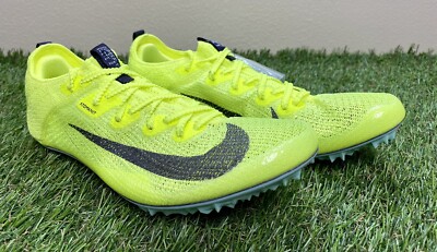 Nike Zoom Superfly Elite 2 Track Spikes Volt Black Mens 6.5 Wmn 8 DR9923-700 NEW Nike Zoom Superfly Elite 2 Track Spikes Volt Black Mens 6.5  main image 2