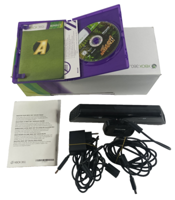 Microsoft XBOX 360 Kinect Sensor With Manual Box And Kinect
