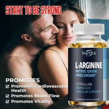 Nitric oxide helps with muscle 400mg / blood vessel growth / exercise / 120 Caps