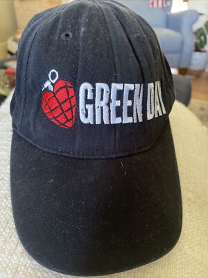 2005 Green Day American Idiot Tour Grenade Concert Hat Fitted One Size Cap