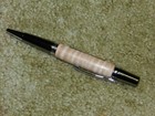 Militaria: Twist Pen with the Kosovo Campaign Ribbon in the Curly Maple Body — photo 3