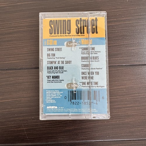 Swing Street Barry Manilow Cassette Tape - Picture 2 of 5