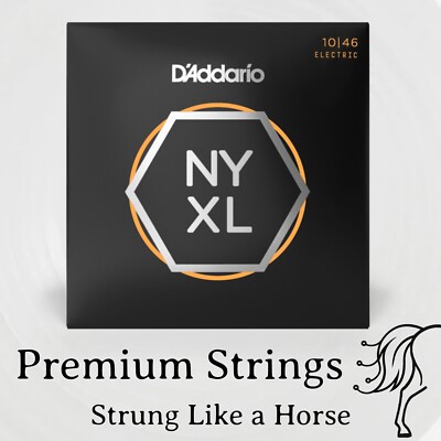D Addario NYXL nickelumwundene Saiten für E-Gitarre Regular Light 10-46 10s BT