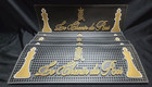 ❤Best Price 5x ❤ Le Chemin Du Roi - Black and Gold Thick Rubber Bar Mat❤