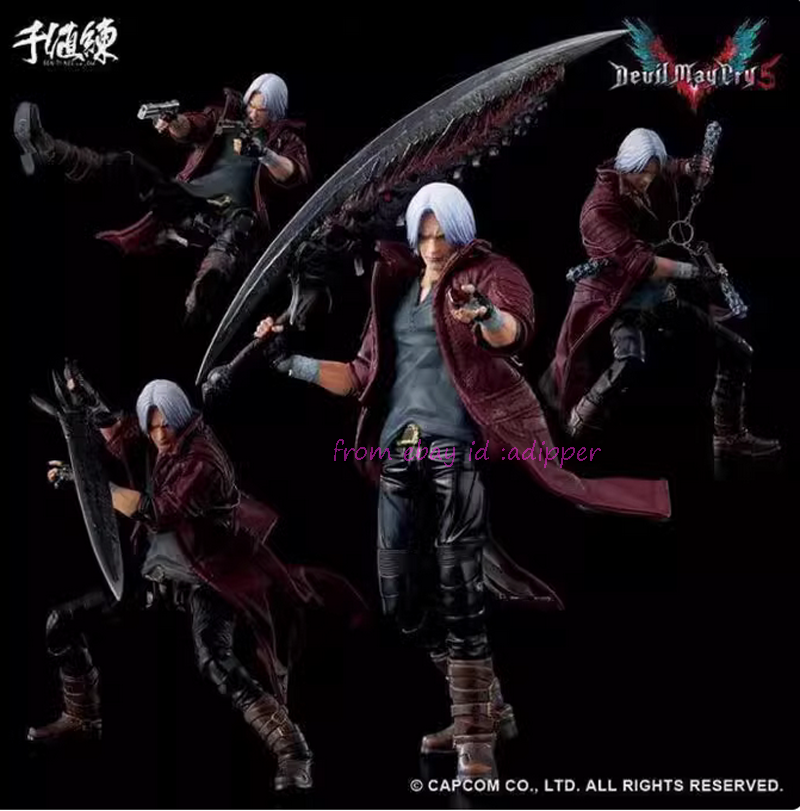 Perfect 1000toys 1/12 Devil May Cry 5 Dante Deluxe Action