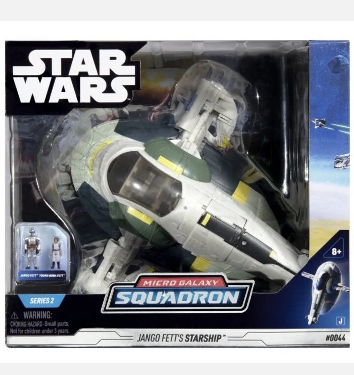 Star Wars Micro Galaxy Squadron Boba Fett Starship #0021