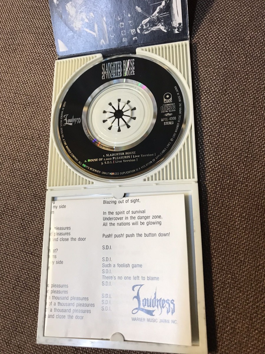 LOUDNESS Slaughter House JAPAN 3-track 3