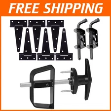 Weather-Resistant Shed Kit with Latches and T-Hinges for Ultimate Security