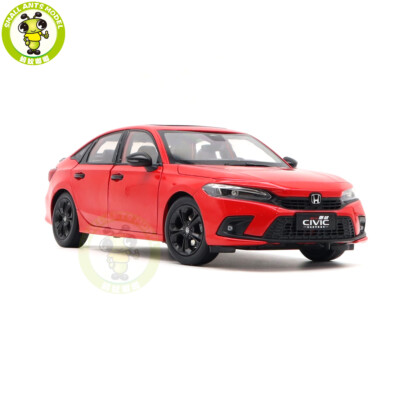 1/18 Honda CIVIC 2022 11th Generation Red Diecast Model Toy Car