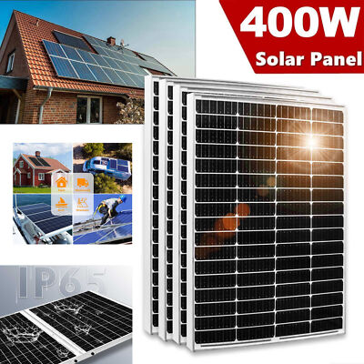 400W 12V Solarmodul Solarpanel Solar Set für Garten/ Boot/Wohnmobil/Haus/Camper