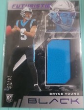 2023 Panini Black #FUT-10 Bryce Young Futuristic Rookie 60/99