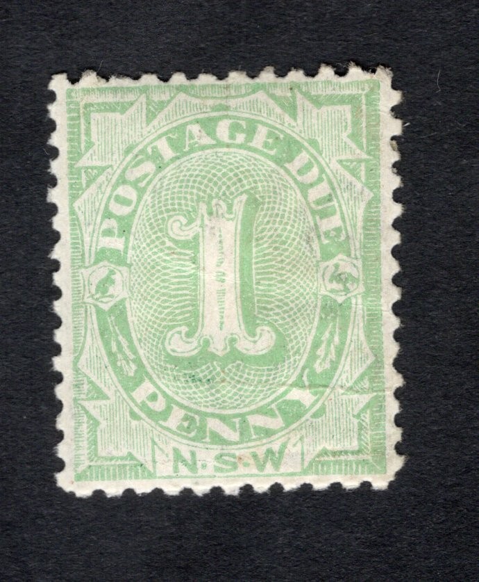 Australia New South Wales 1891 stamp SG#Due D2f START15%ONLY MH CV=35$