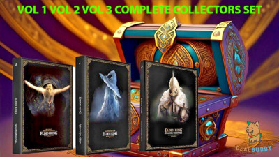   Elden Ring Official Strategy Guide Volume 1 + 2 + 3 Collectors Bundle Set  