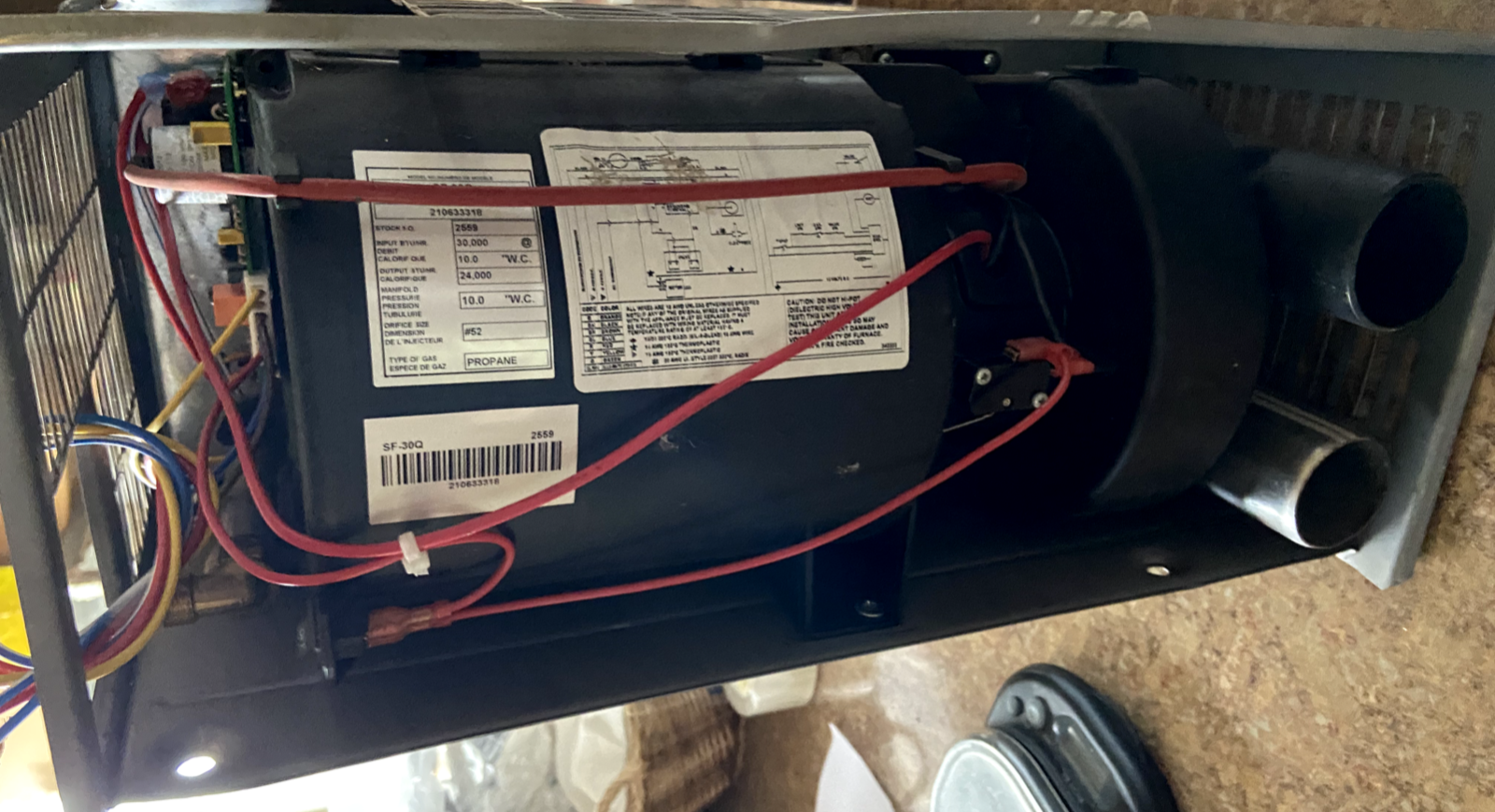 Suburban RV Motorhome Furnace 30,000 BTU SF-30Q | eBay