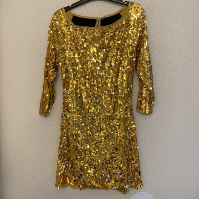 weissman sequin shift dress Weissman Sequin Performance Shift Dress