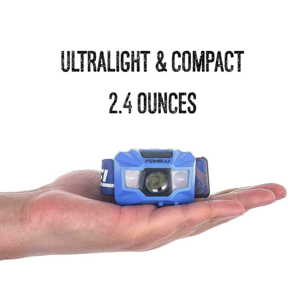 Lampara de Cabeza LED Impermeable USB Recargable Linterna para Correr - Multiuso - Image 2 of 4