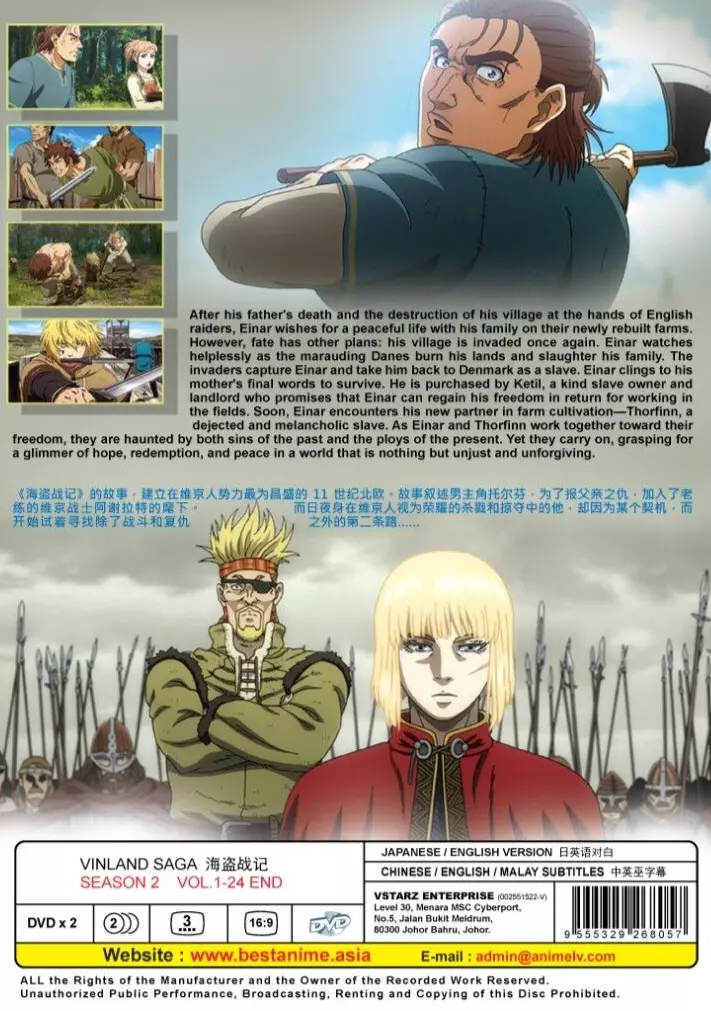 Director Yabuta on Einar and Thorfinn in the Anime. : r/VinlandSaga