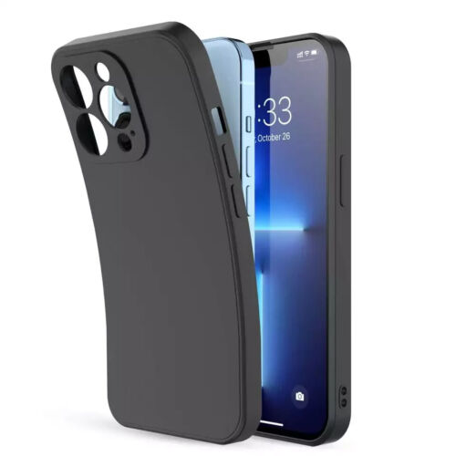 Coque iPhone 15 14 13 12 11 Pro Silicone Antichoc Mat+Protection Verre trempé - Zdjęcie 4 z 27