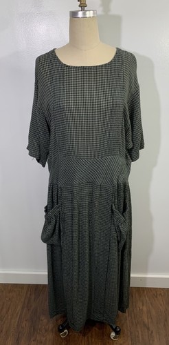 Vintage Dress 1990s Grunge Maxi Small - Picture 2 of 12