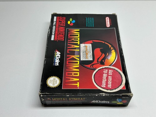 Mortal Kombat OVP/CIB SNES Super Nintendo Modul ⚡BLITZBEREIT⚡ - Picture 13 of 16