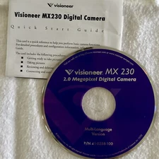 Visioneer Driver for Hi-Speed USB 2.0 PCI Adapter CD P/N 41-0238-000 Purple 2002