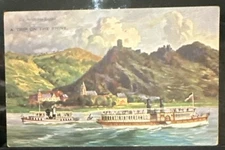 Postcard A Trip On The Rhine F.E.D Series 200 Postkarte - Carte Postale